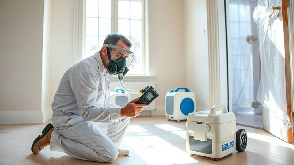 4-Stage Clearance Testing in Ealing — HSE-licensed specialists